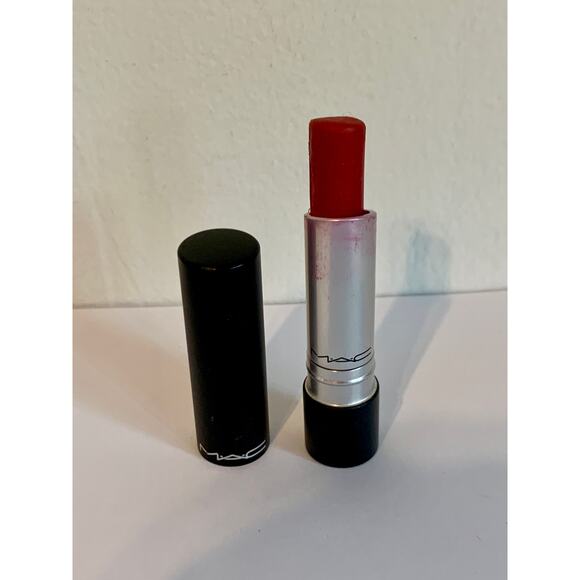 MAC Lipstick Pro Longwear Lipcreme Prolong USED Red Rare Discontinued Creme - Picture 7 of 7